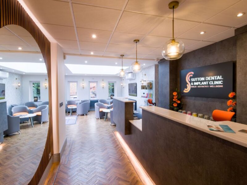 Sutton Dental reception