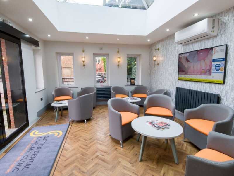 Sutton Dental waiting area
