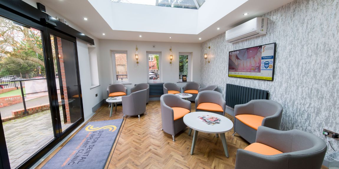 Sutton Dental waiting area